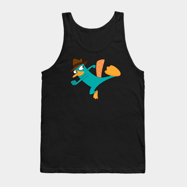 Brandyourcar Takes Phineas Tank Top by Willibrooks